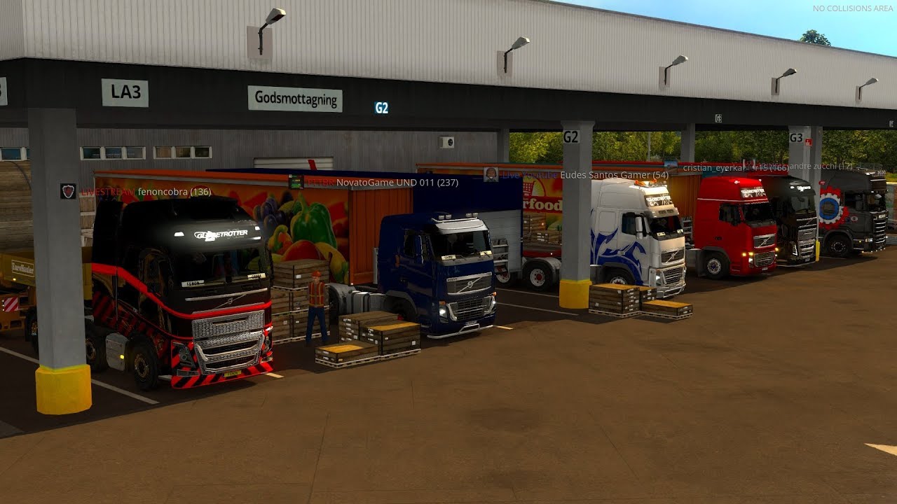 Euro Truck Simulator 2 - AO VIVO NO MP COM a GALERA da PESADA!! VOLANTE G27