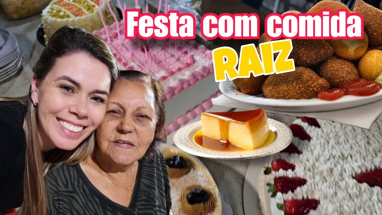 Comidas do Aniversário da minha Vó! 