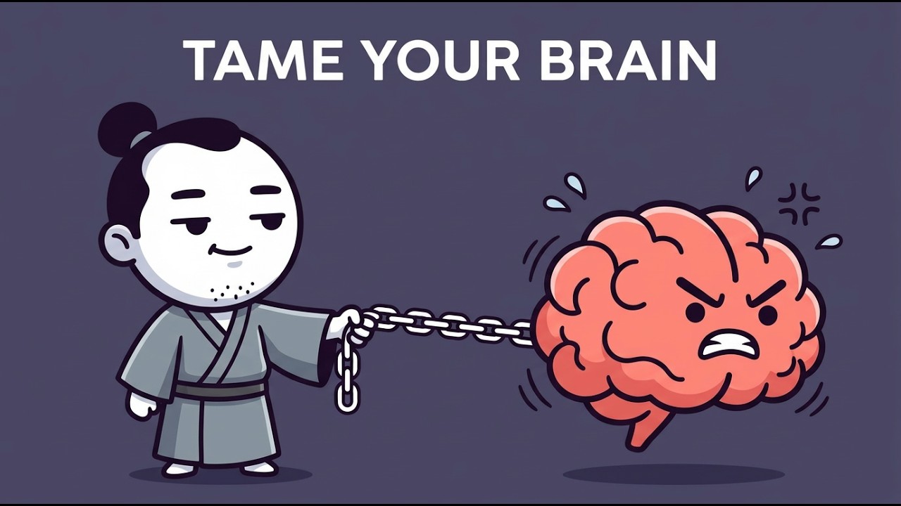 How to Stop Your Brain From Working Against You (Ancient Japanese Method)