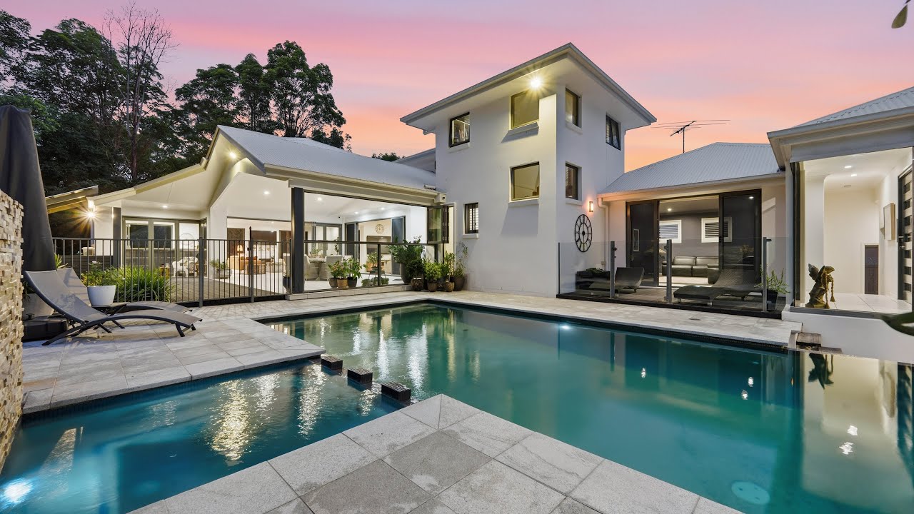 Twilight Video | Architect-Designed Home in Eatons Hill, Brisbane