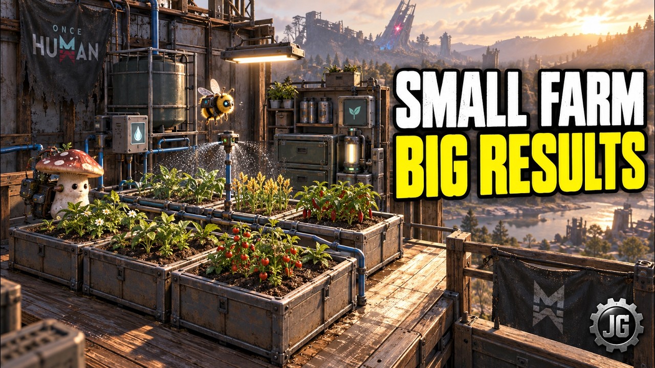 Once Human: Best Small Farm Setup