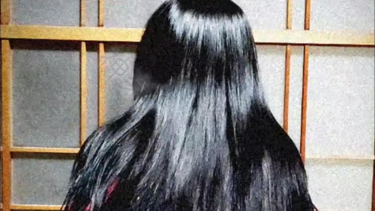【神楽】黒髪ロングヘア(long hair)【2025年7月】#黒髪 #スーパーロングヘア #superlonghair