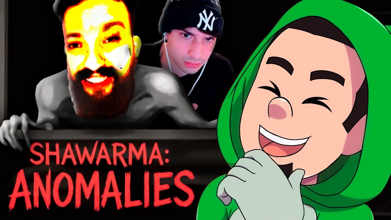 GABS SE ASSUSTA MUITO FÁCIL NO ROBLOX: SHAWARMA ANOMALIES AO VIVO!! - COM OS GURI (#2)