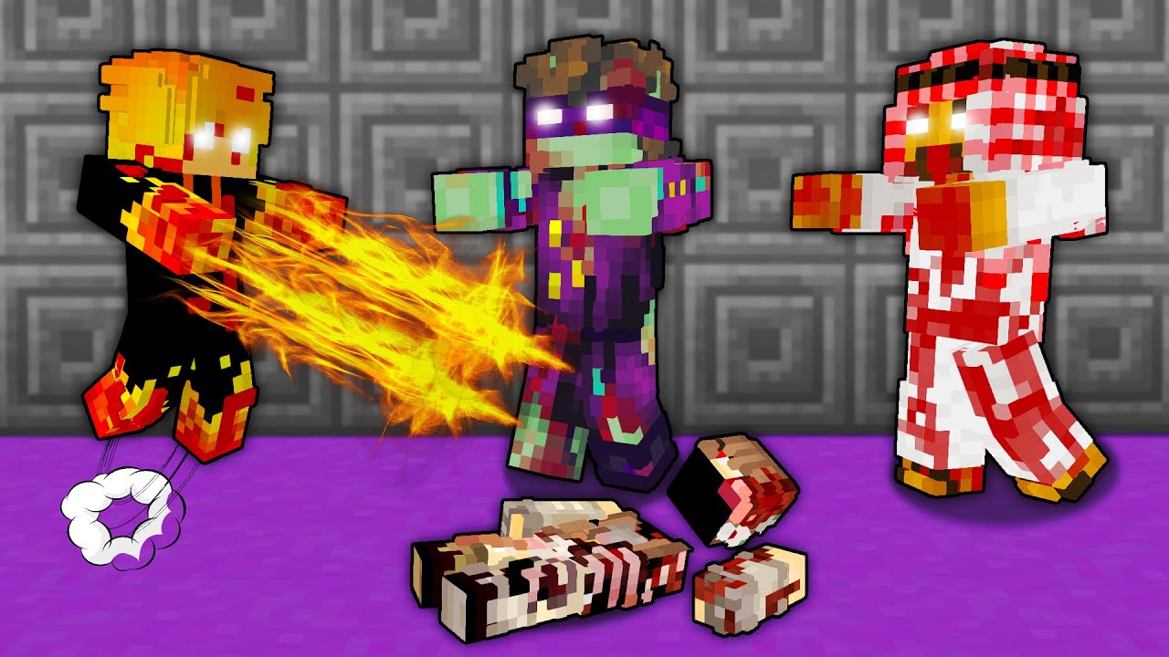 تحولت نسختي الشريره وقتلت الزومبي العملاق😱ماين كرافت