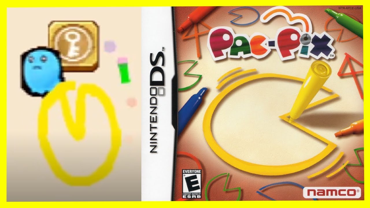 Pac-Pix Gameplay (Nintendo DS)