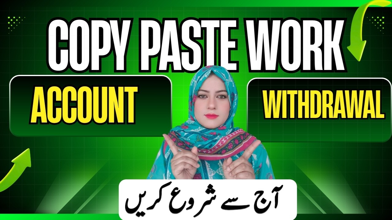 Online Copy Paste Job Tutorial | Account Setup to Payment Withdrawal Full Guide for Beginners
