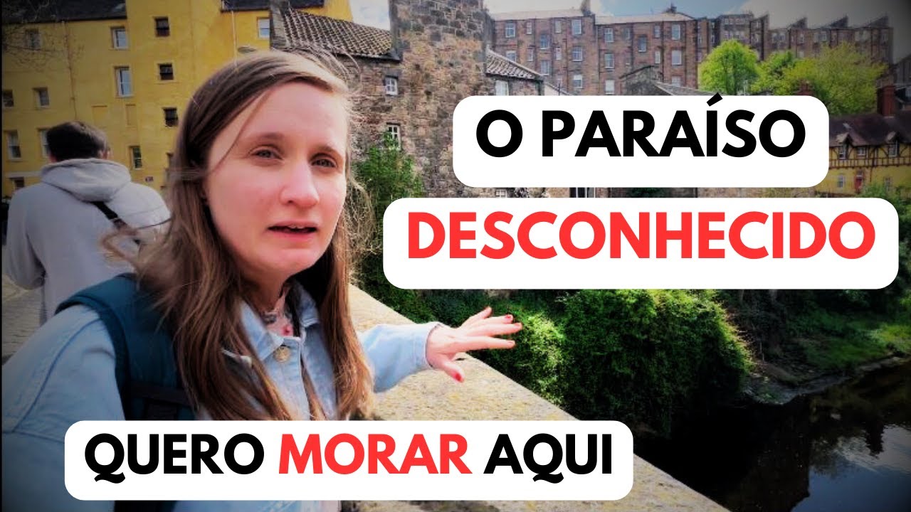 DESCOBRI O PARA&Iacute;SO ESCONDIDO NA ESC&Oacute;CIA - DEAN VILLAGE, EDIMBURGO