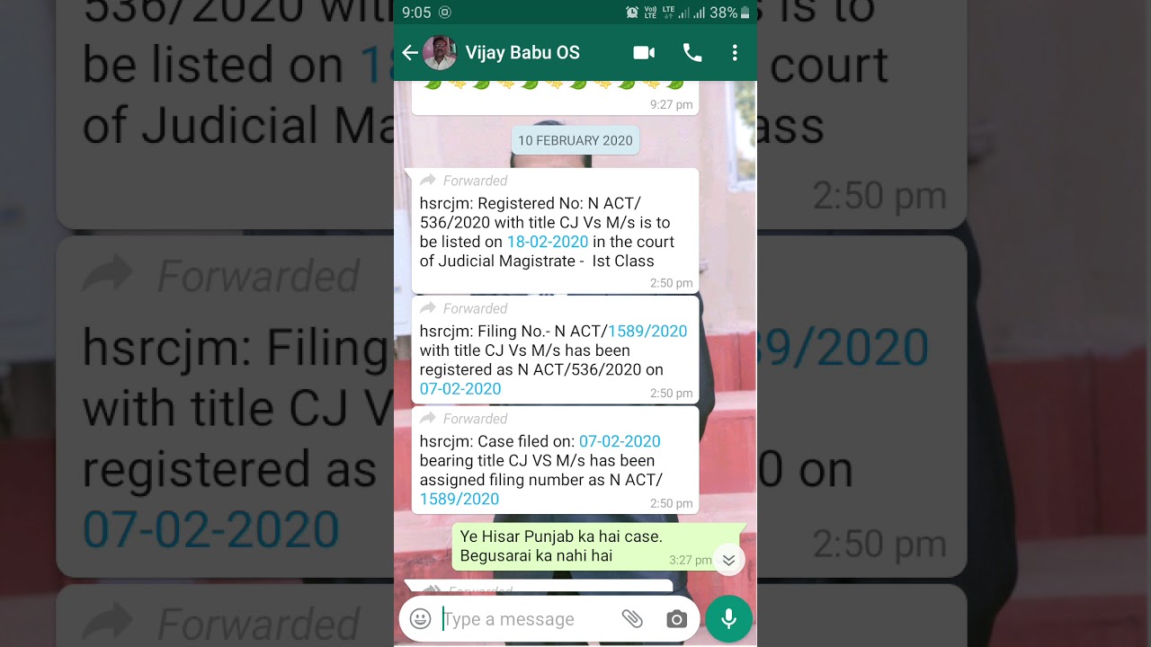How to trace ,Search, enquire the case status through Ecourts service app by SMS received by NJDG
