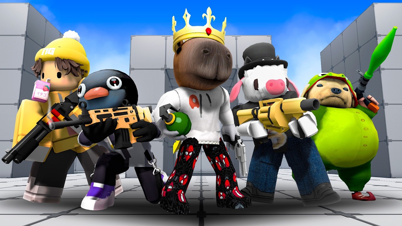 HICE un VERSUS con AMIGOS en ROBLOX...