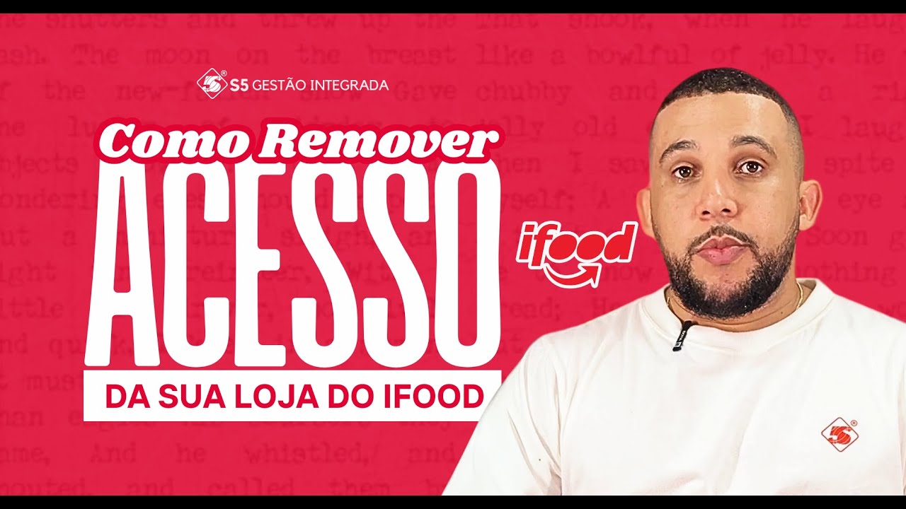 Como REMOVER ACESSO DO IFOOD da sua LOJA - Em menos de 5 MINUTOS