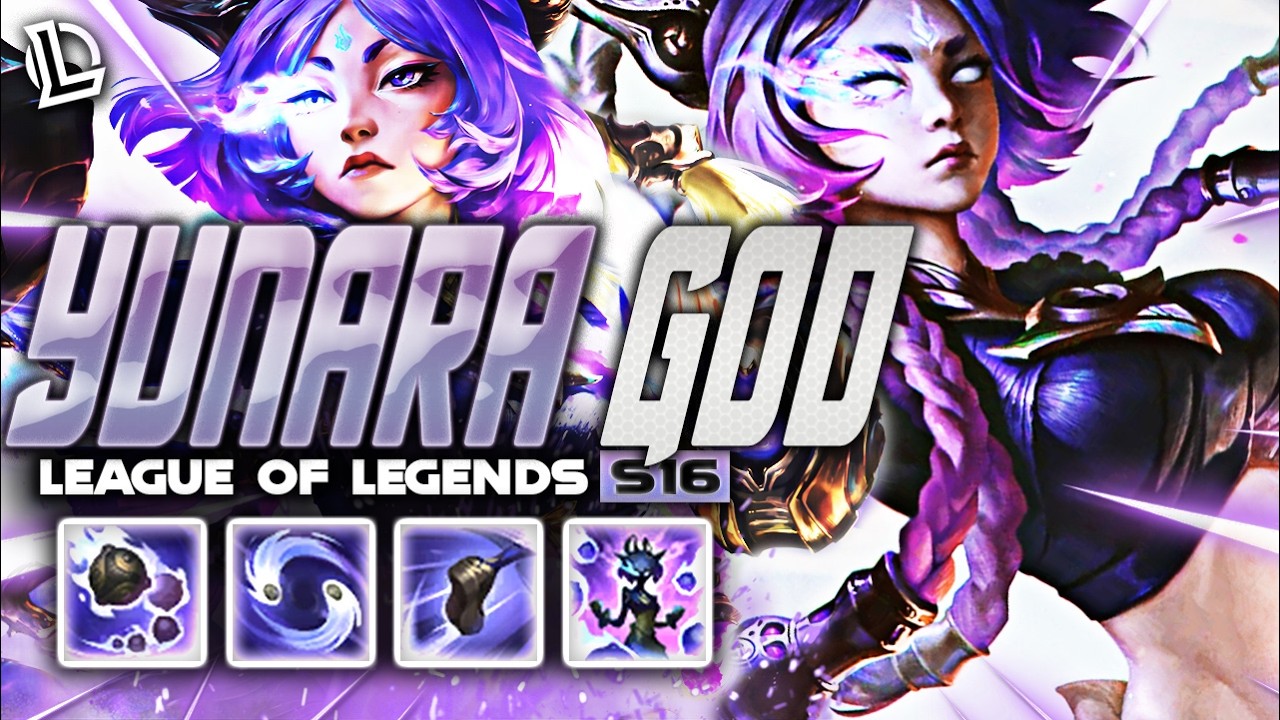 YUNARA MONTAGE #16 - YUNARA GOD | Ez LoL Plays