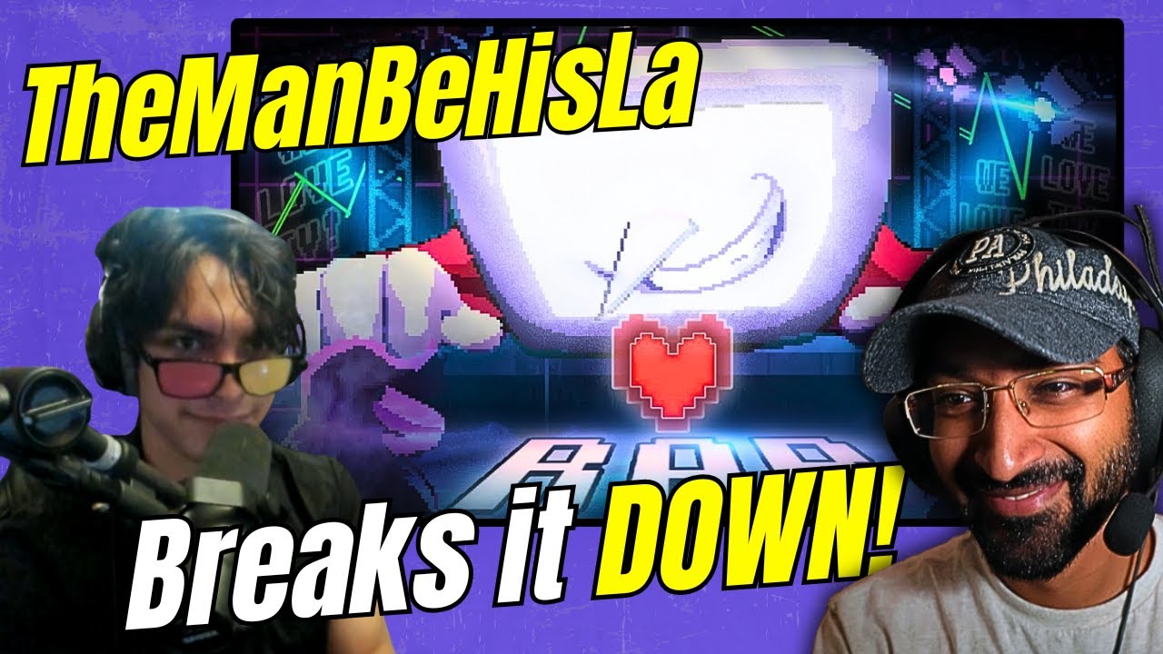 TheManBeHisLa — Реакция на песню Tenna Rap «Шоу никогда не закончится»! (Deltarune)