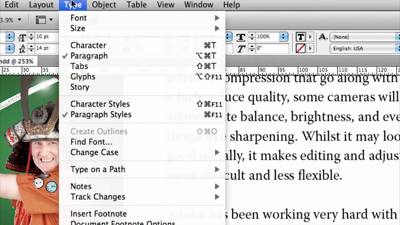 InDesign Fixing Widows and Orphans (No. 84)