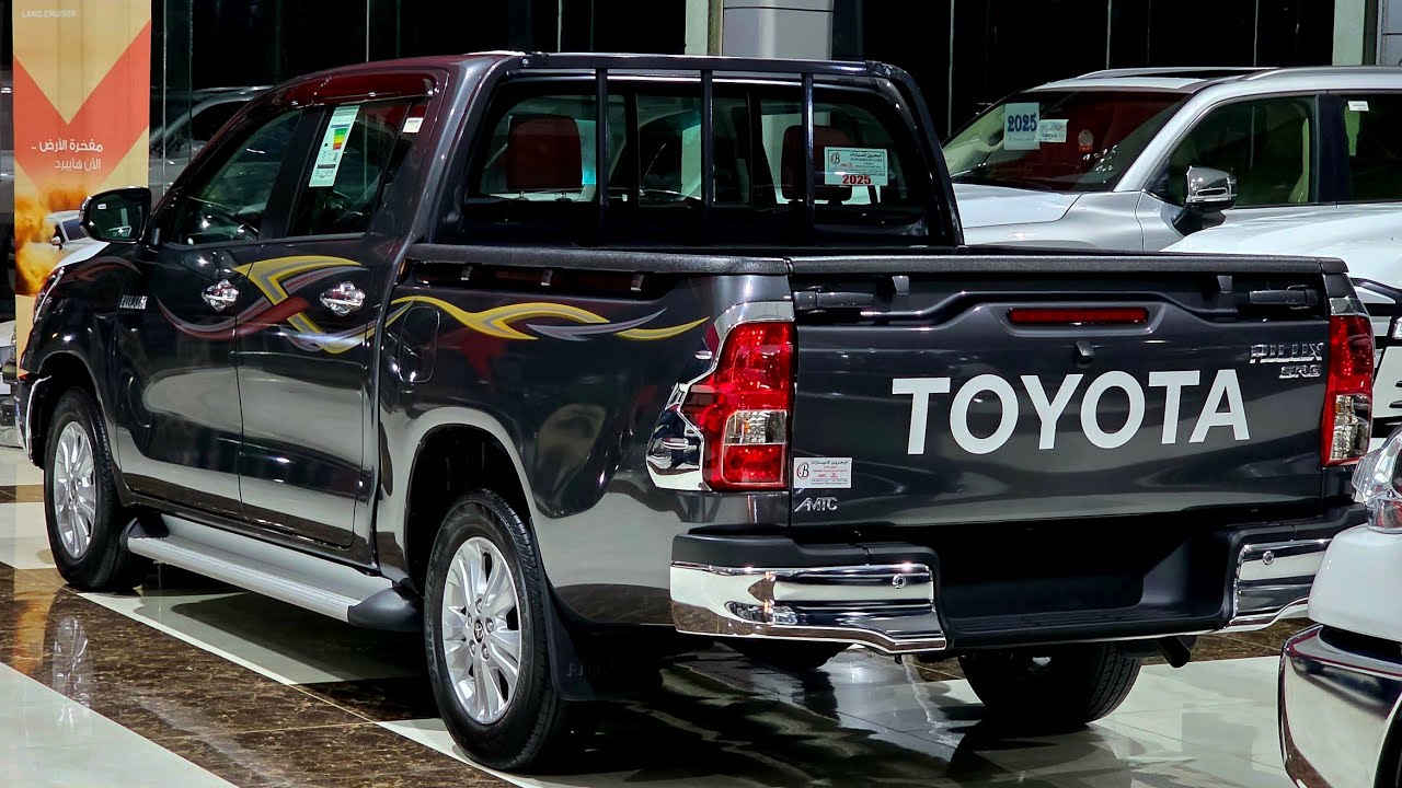 Только что прибыл 😍 Пикап Toyota Hilux с двойной кабиной 2025 года выпуска по выгодной цене.