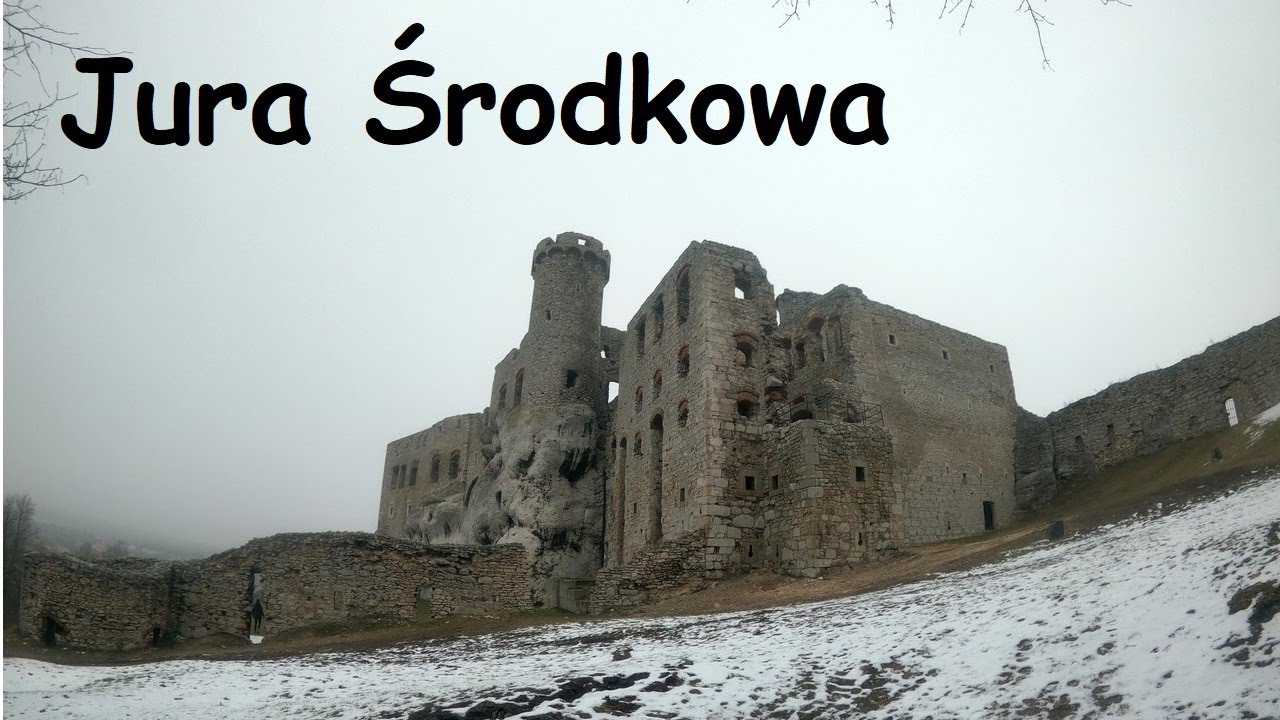 Jura Środkowa - 2 dni pieszo, z namiotem, zimą i 4 zamki