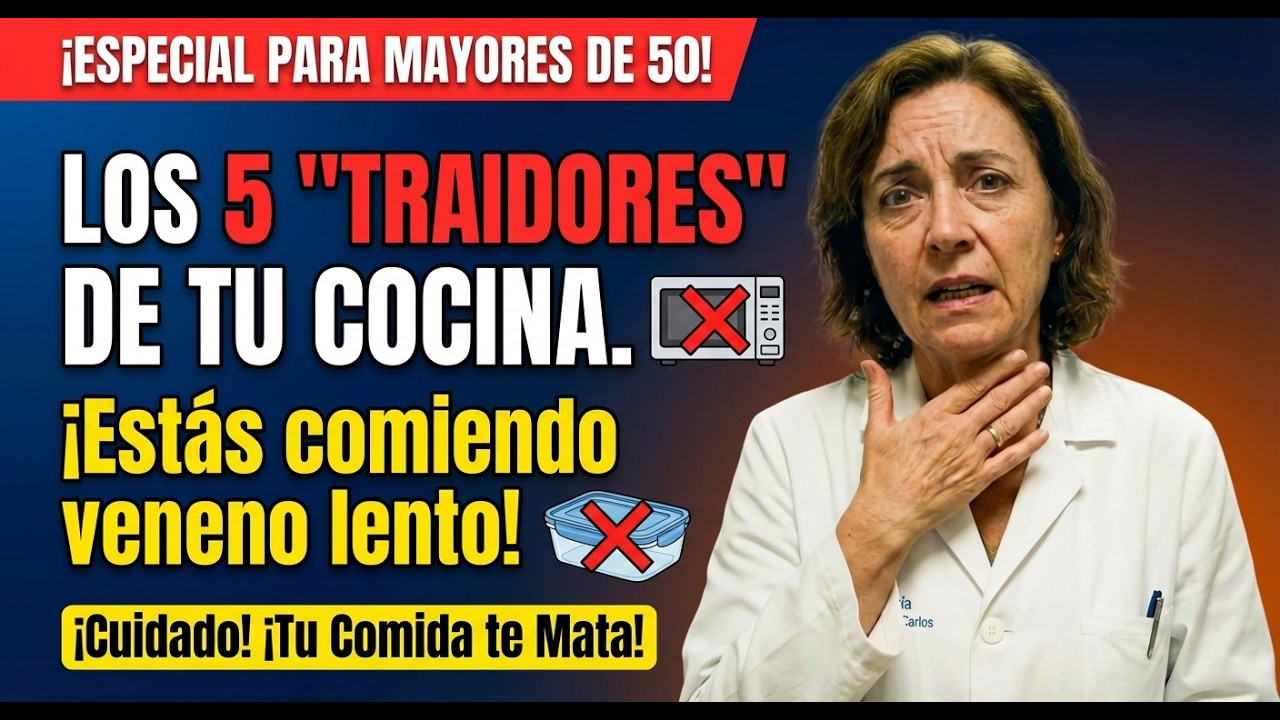 Si Tienes Más de 50 Años, DEJA de Recalentar Estos 5 Alimentos Inmediatamente (Son Tóxicos)
