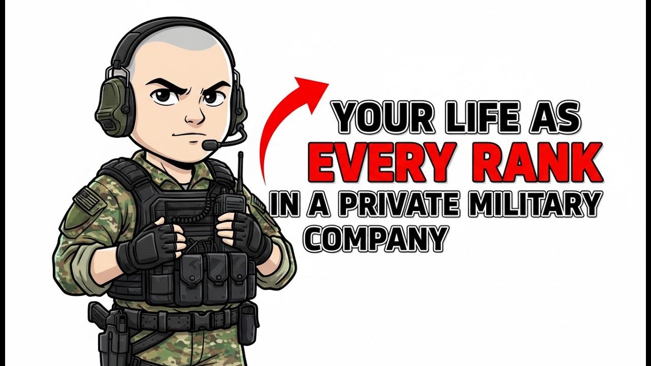 Your Life as Every Rank Inside an Elite Private Military Company