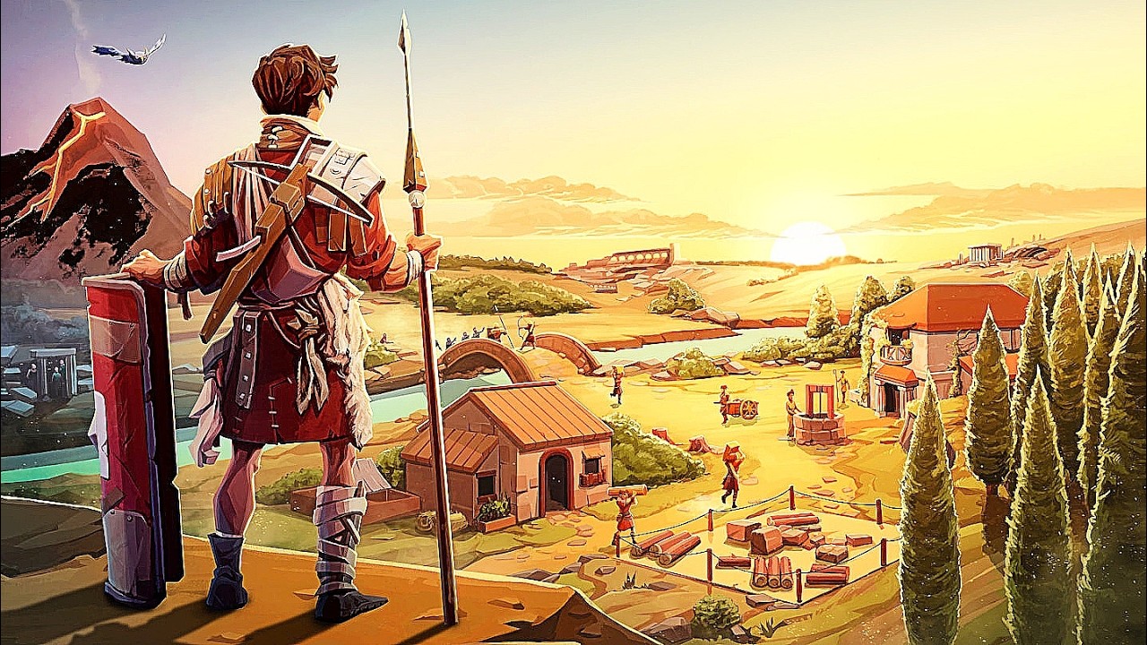 EXCELLENT! Rebuilding Ancient Roman Cities in this Open-World City Builder with Co-Op and Combat!