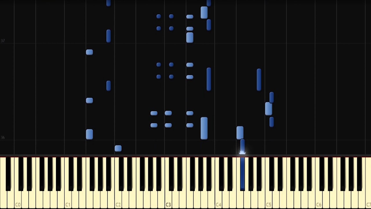 Владимир Шаинский - Голубой вагон (ワニのゲーナの歌　水色の列車) Synthesia