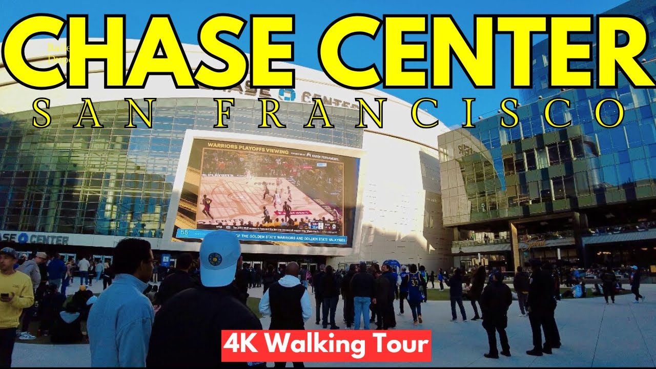 Waymo to Chase Center During Golden State Warriors Playoff Game | 4K Walking Tour