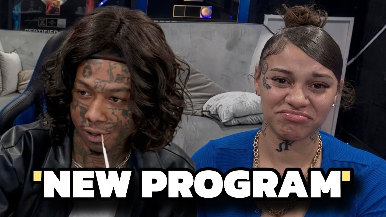 Blueface SURPRISE Nevaeh With His NEW LOOK On Stream...😳