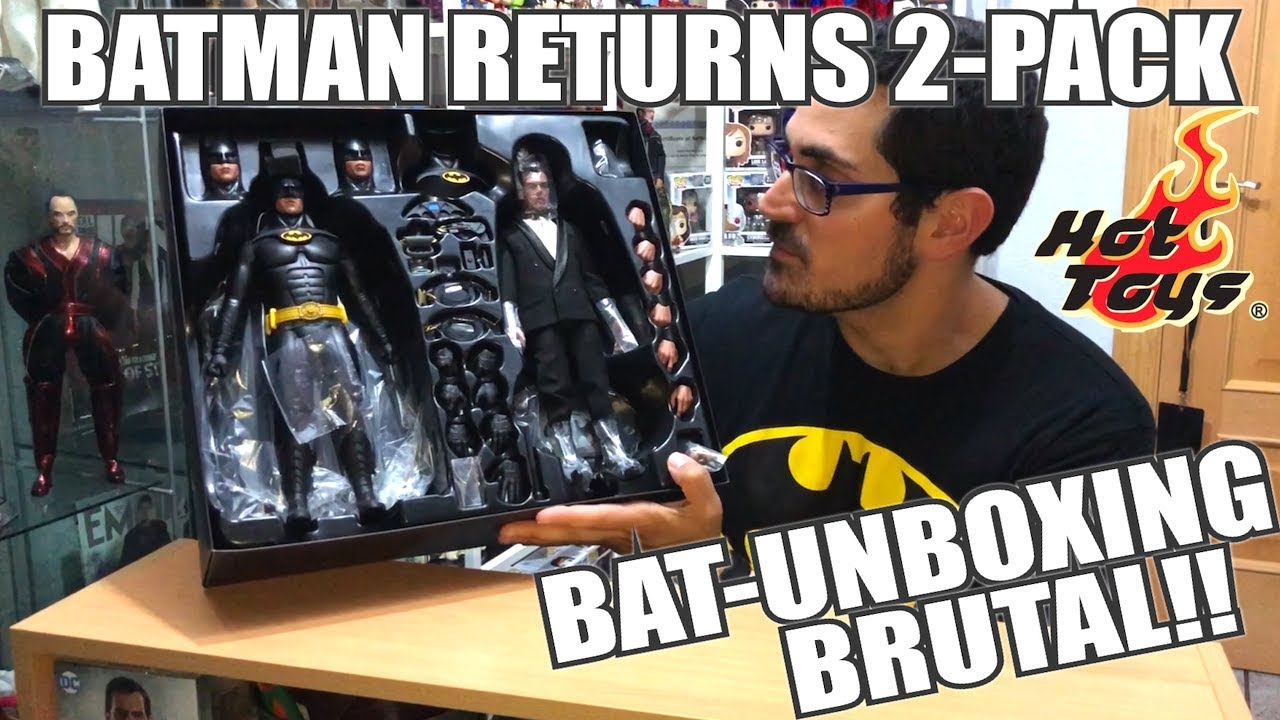 Abriendo la HOT TOYS 2 en 1 de BATMAN RETURNS | ¡Qué pasada!
