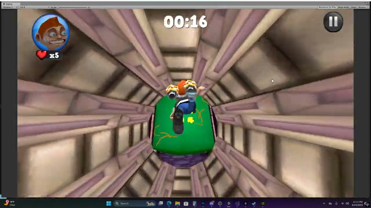 Running Fred | Unused Jetpack Showcase | (Sektor 51 alpha jetpack)
