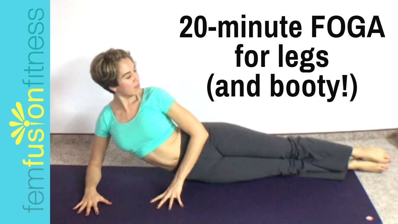 Fitness + Yoga Workout ☯️ Strong + Toned Hips, Glutes, and Legs!