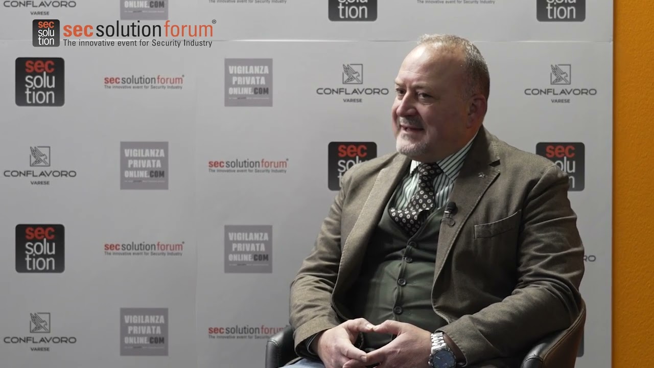 secsolutionforum a Sicurezza 2025 con Giuseppe Ligotti, Presidente di Conflavoro PMI Varese