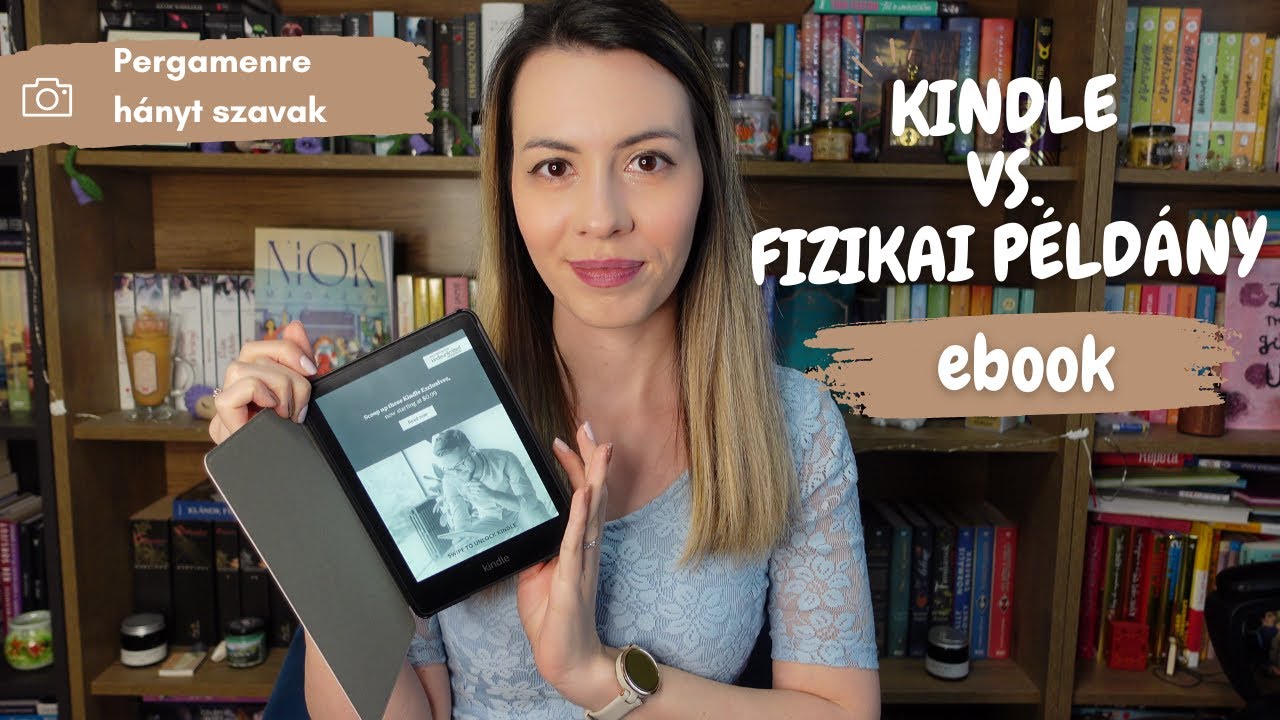 Kindle vs. papír könyvek | Pergamenre hányt szavak