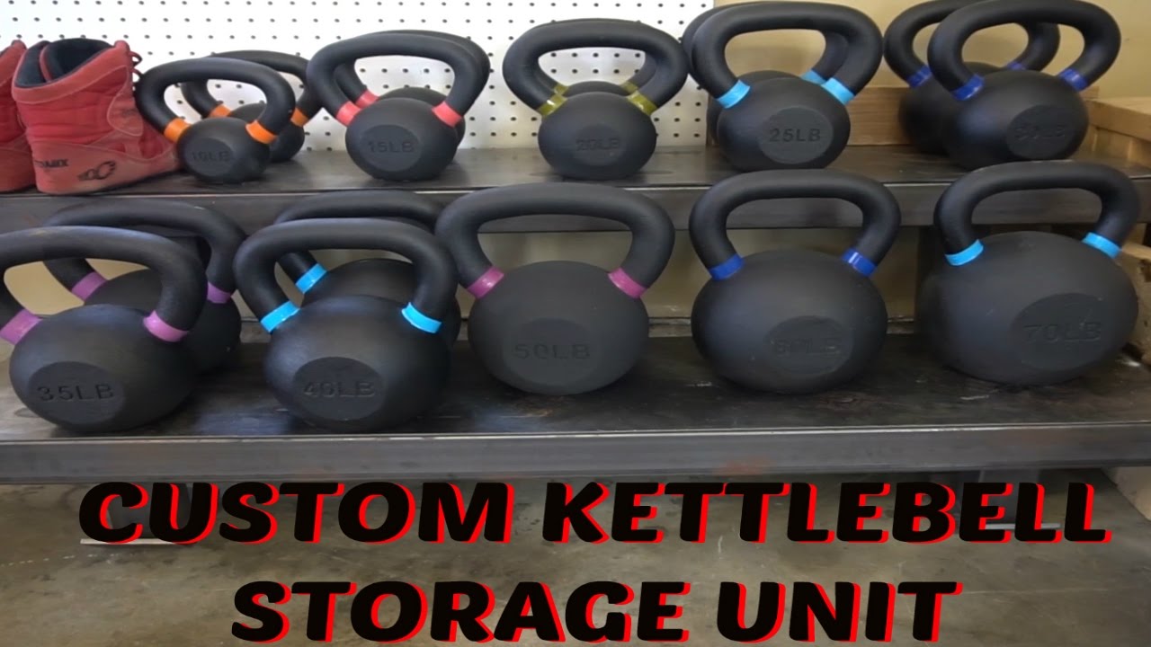 Custom Made Kettlebell Rack