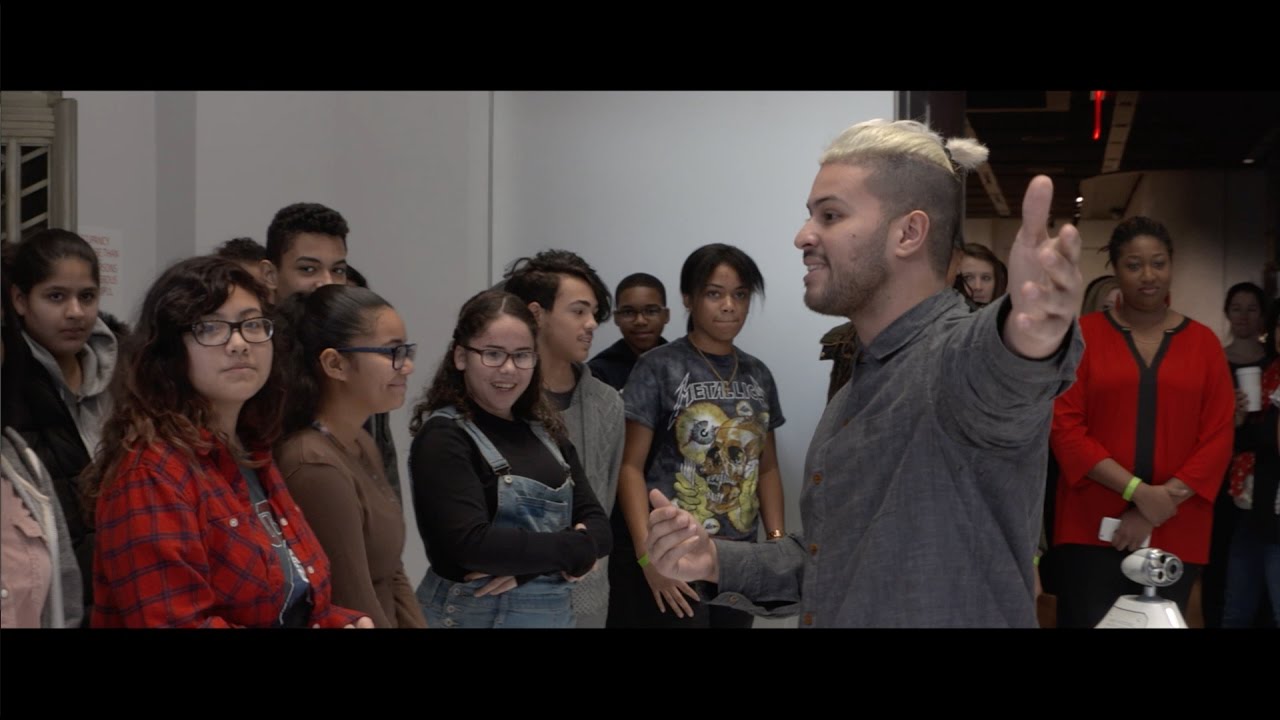 Ghetto Film School students attend Passengers Event at Sony Square NYC