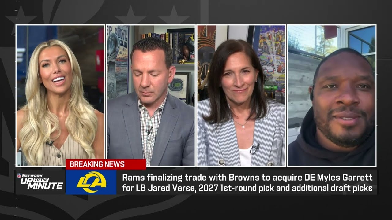 Maurice Jones-Drew on the Myles Garrett trade to the Rams