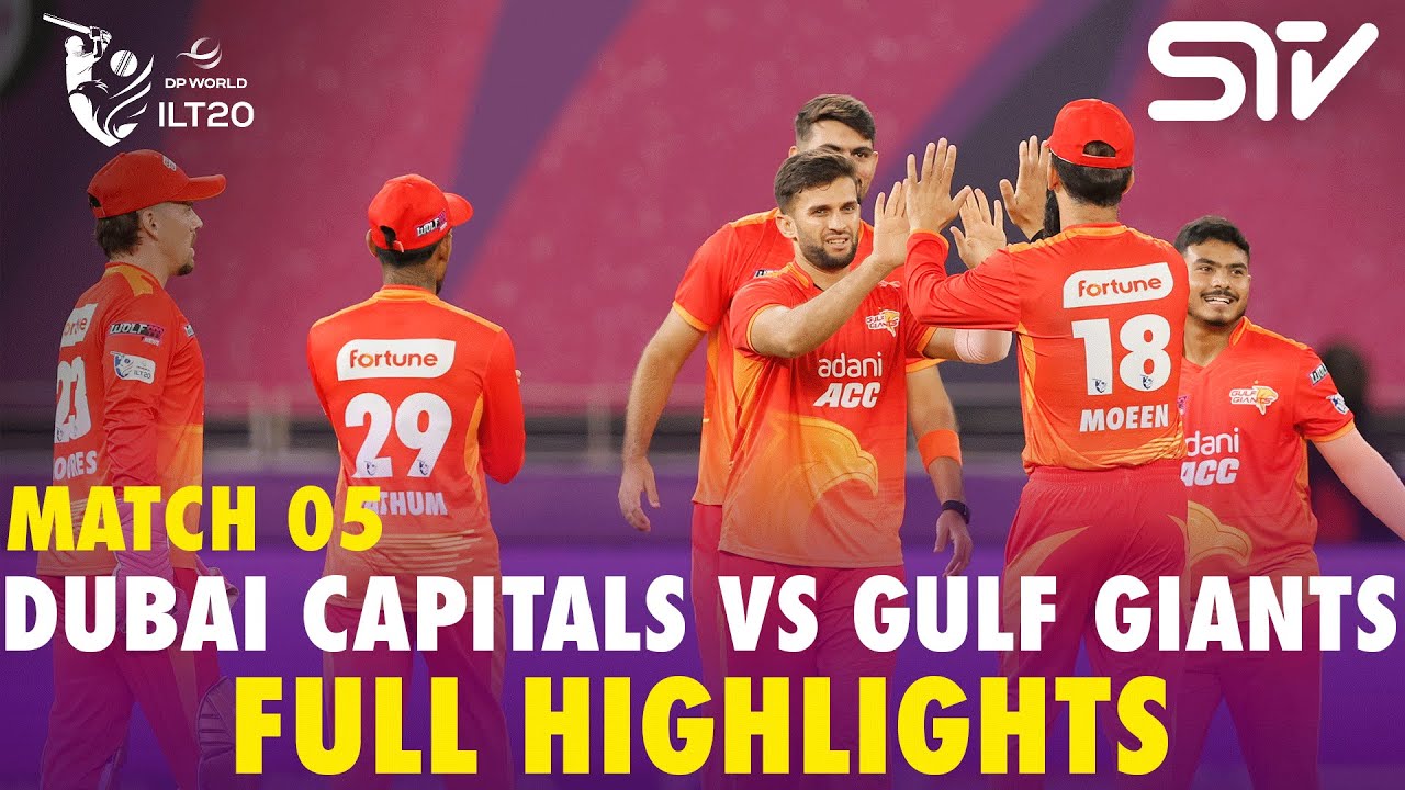 Full Highlights | Dubai Capitals vs Gulf Giants | Match 05 |  DP World ILT20 2025-26 M3Y1J