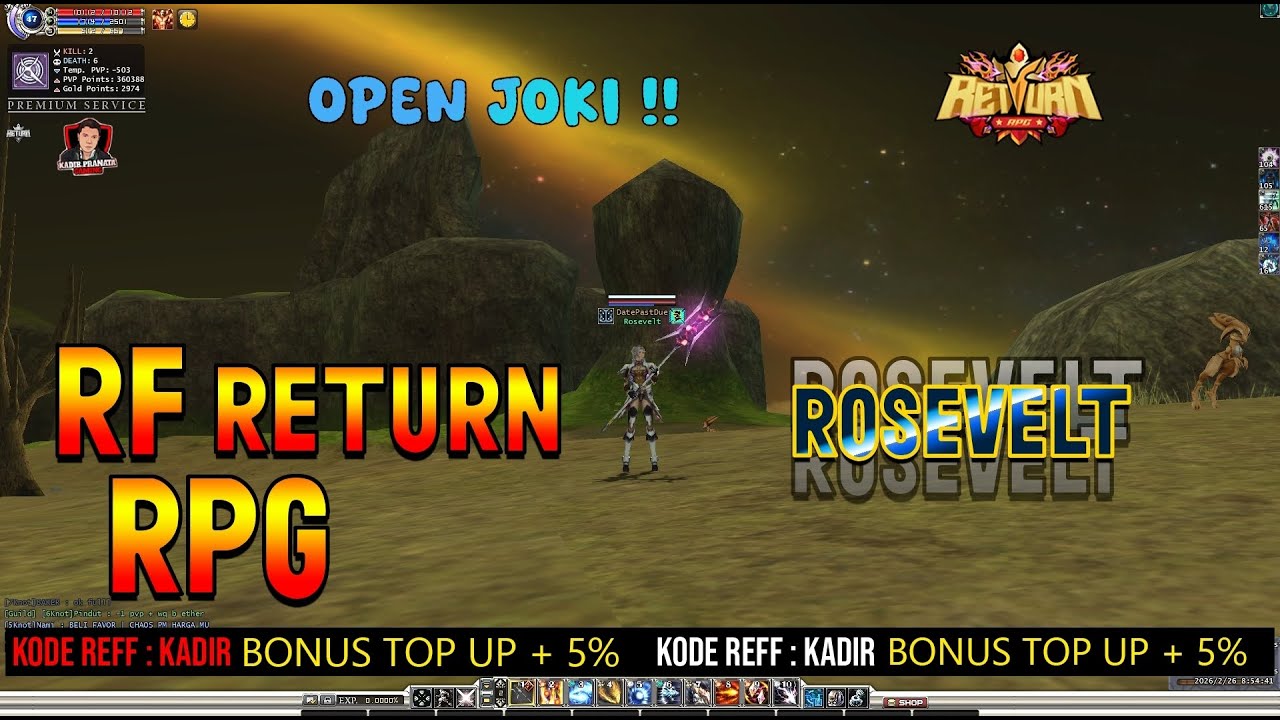 SELAMAT PAGI NOVUS ! | RF RETURN #streamreturn #rfreturn