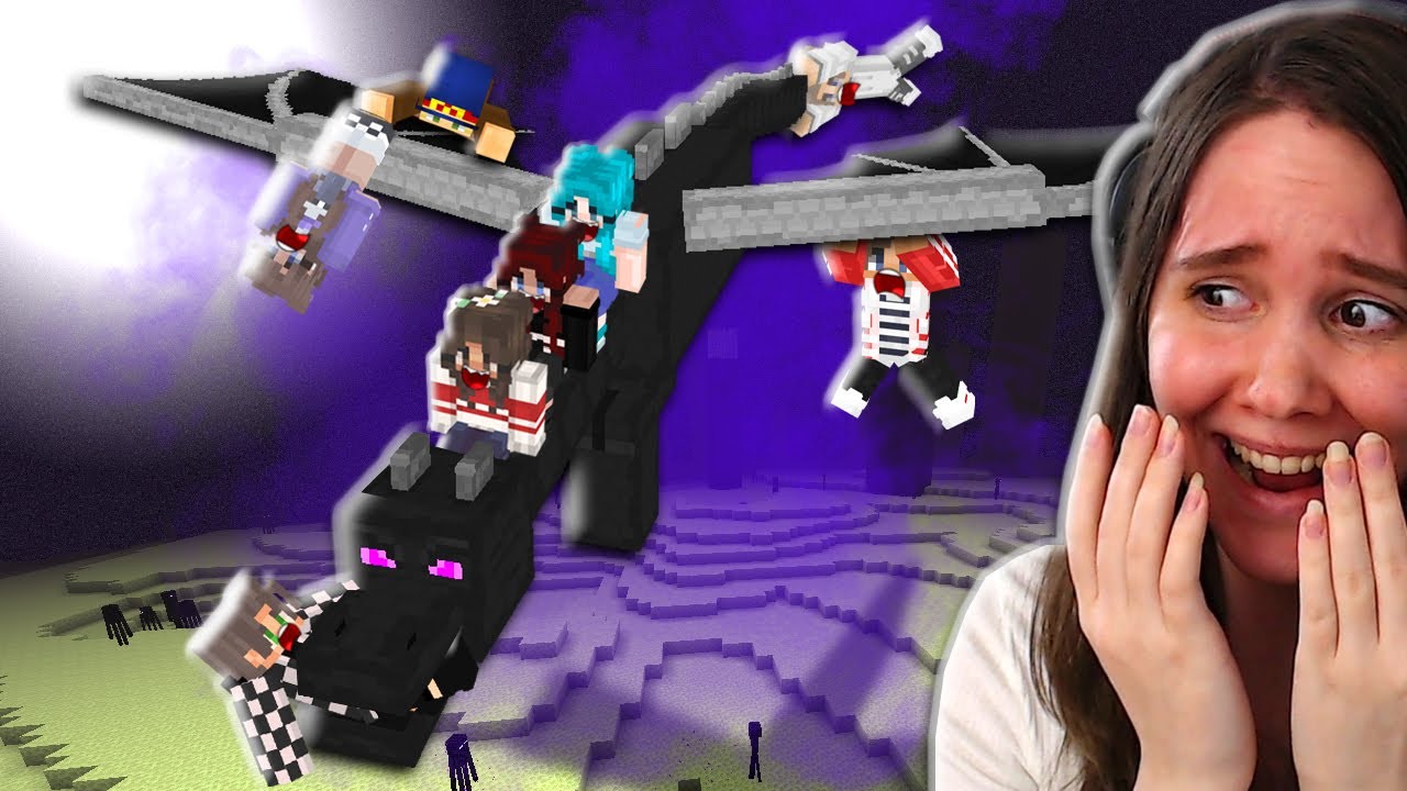 Minecraft, Mut Tapettiin Ender Dragon Tubettajien Kanssa...