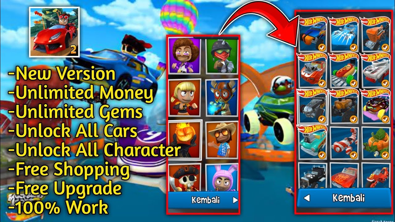 Beach Buggy Racing 2 Mod Apk 2026 v2026.01.15 - Неограниченные деньги и неограниченное количество...
