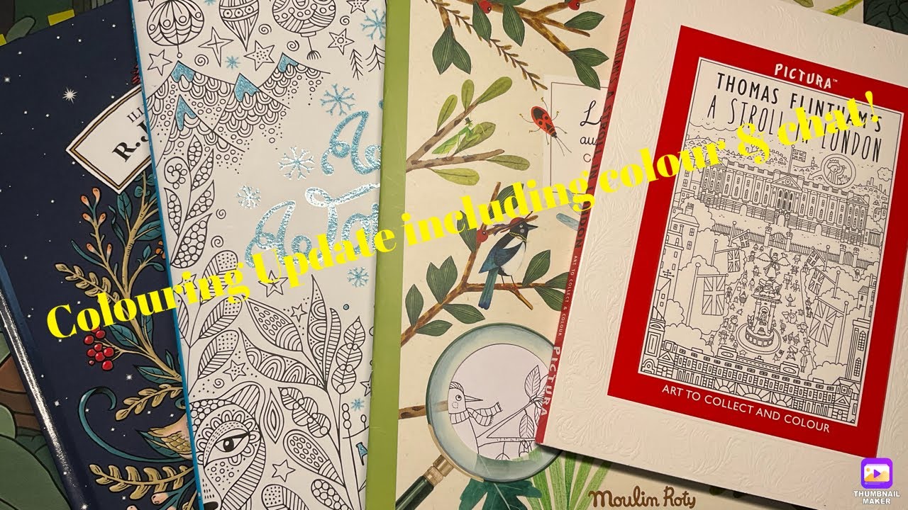Colouring update Jan 2026 | Adult colouring