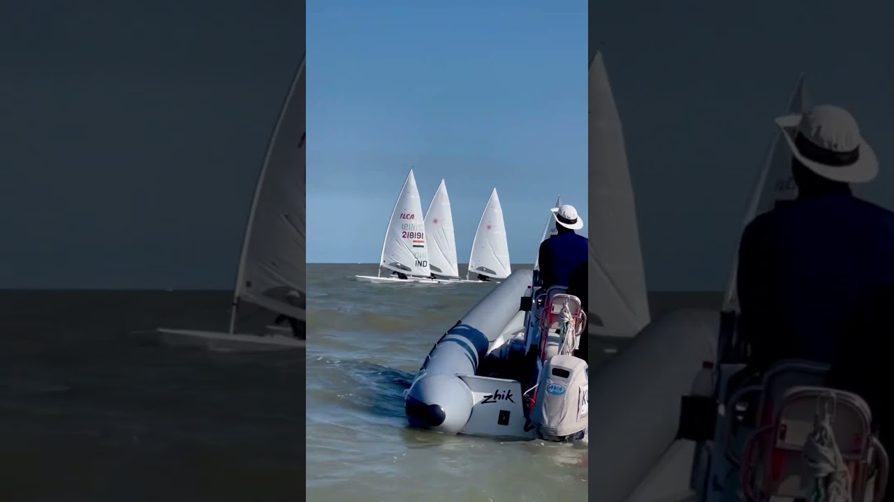 First training sessions for the Asian Games in Hangzhou 💨⛵️👀