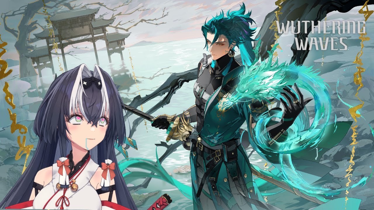 SPEEDRUNNIN IN  WUTHERING WAVES || KAGAMI TSUKUYO|| IN VTUBER🌌