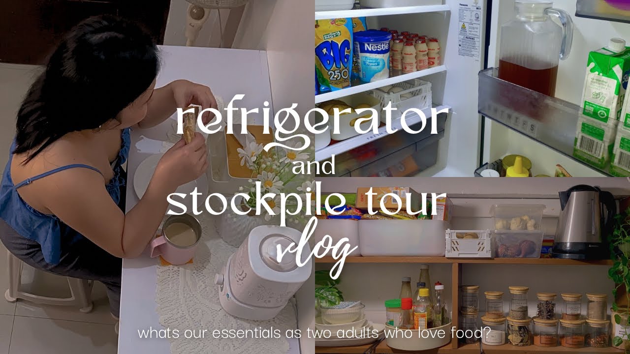 🍃 slow mornings at home, what’s in our refrigerator and kitchen essentials?