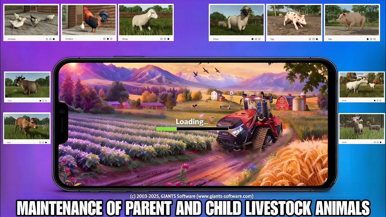 farming simulator 26 mobile real animal farm to raise