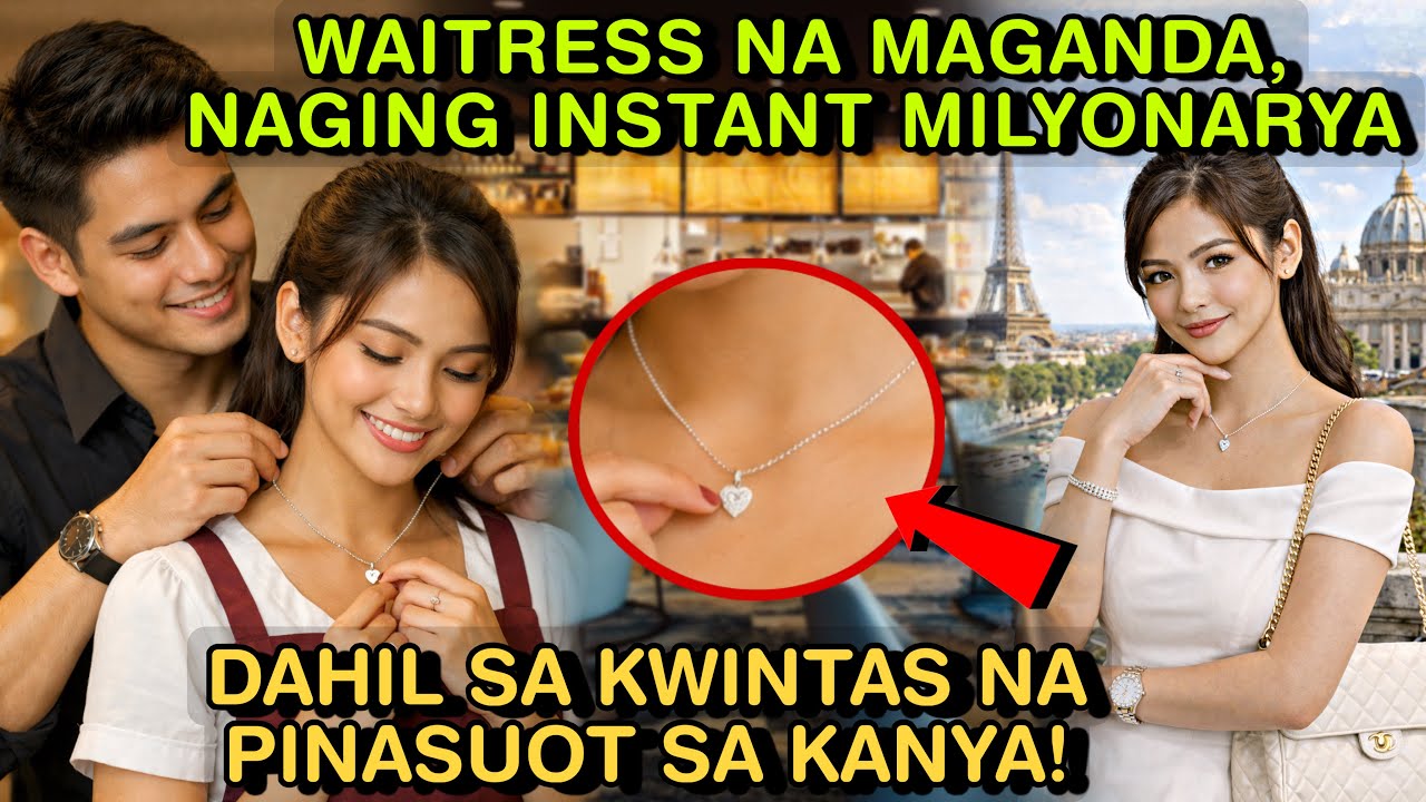 WAITRESS NA MAGANDA, NAGING INSTANT MILYONARYA DAHIL SA KWINTAS NA PINASUOT SA KANYA!
