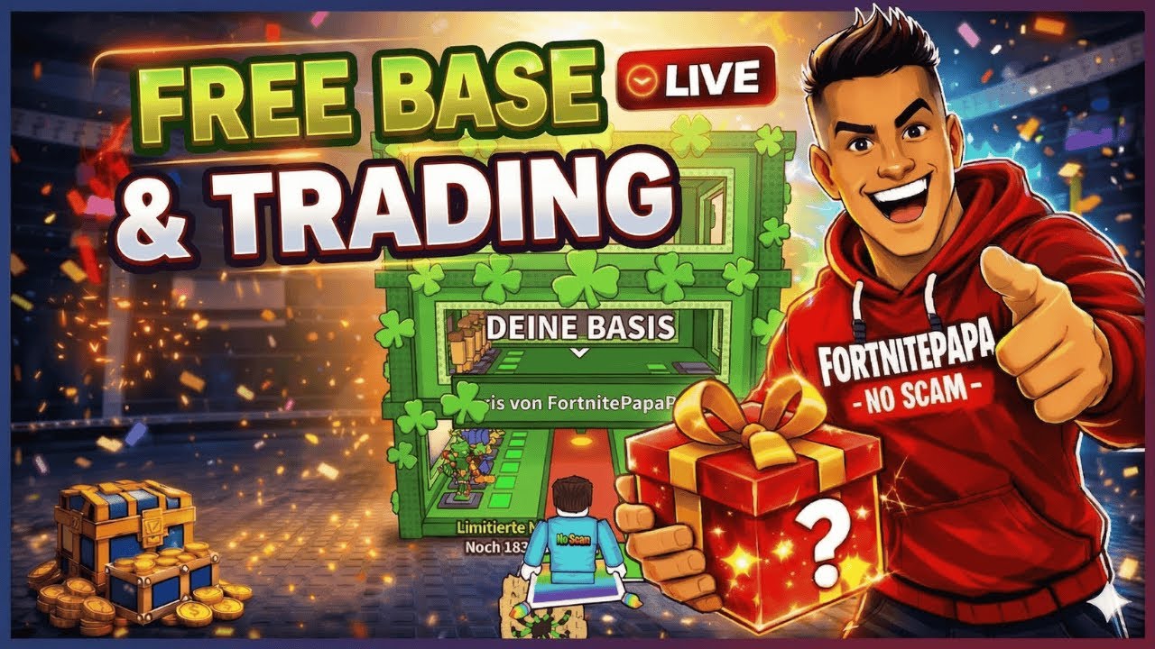 Roblox Steal a Brainrot Free Lucky Base und Trading OGs Garama und Co