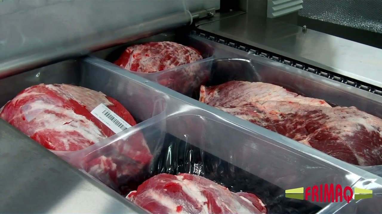 Frimaq TFF Thermoformer Packaging Machine - Various Meat Product Simultaneous