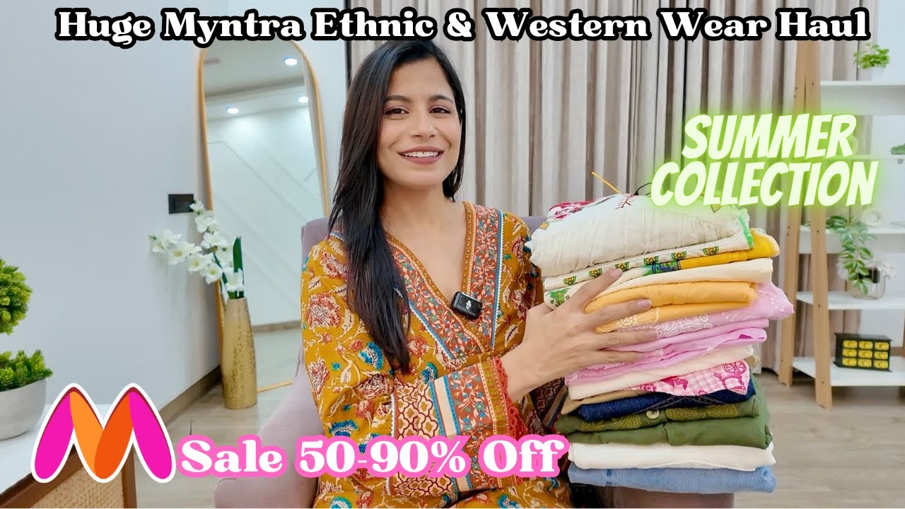 Myntra Kurta, kurta Set, Co-ord, Maxi Dress, Jeans, Denim Shorts, Skirt, Tops Haul l Dream Simple