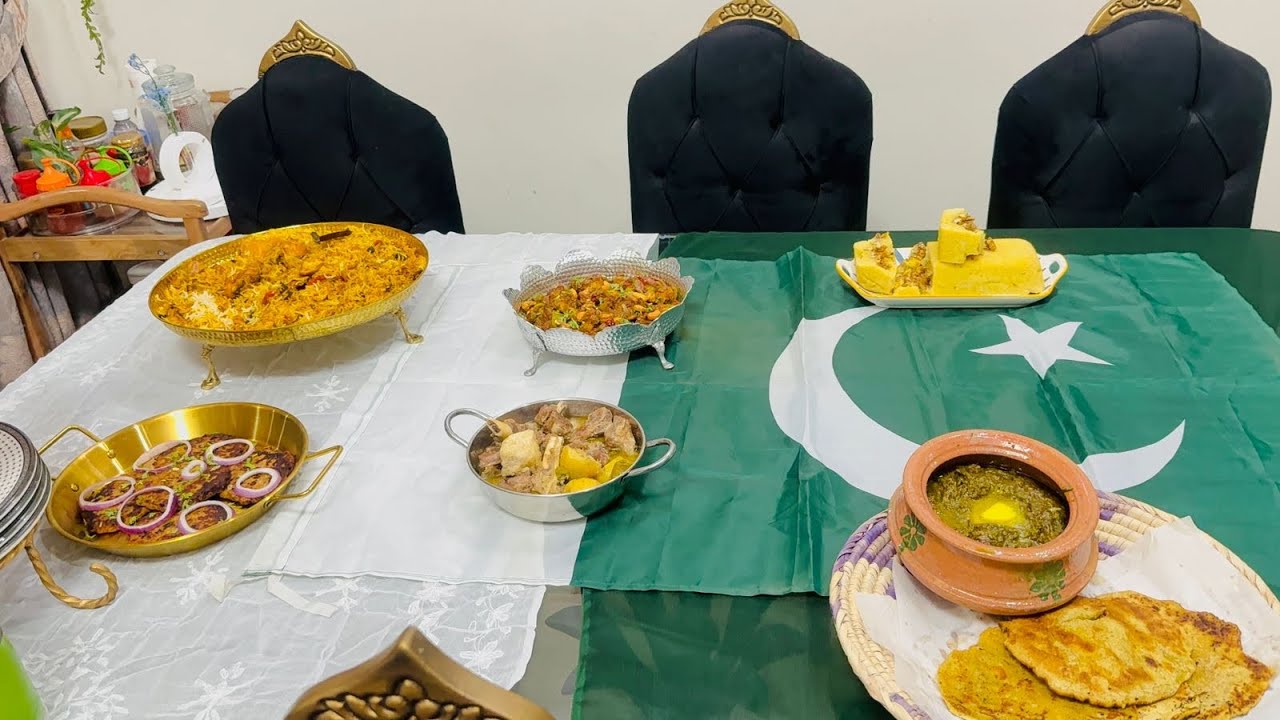  All Pakistani 🇵🇰 Regional Foods | Balochi Mutton Rosh | Punjabi Saag | Kashmiri Chicken Kanti 