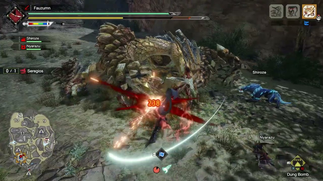 Monster Hunter Rise - Sacred sheath unleash