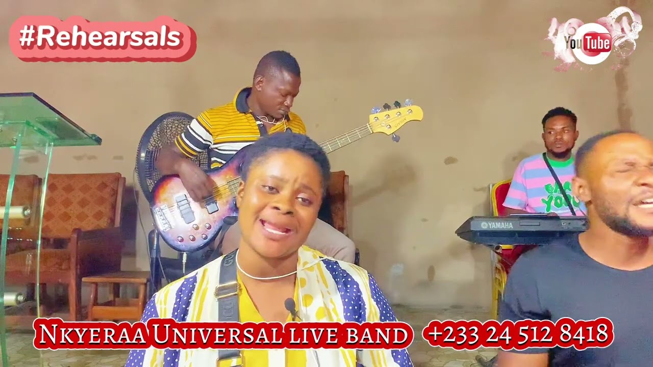 Nea aba biaa is by Mama Esther, Performing by Nkyeraa Universal live band.