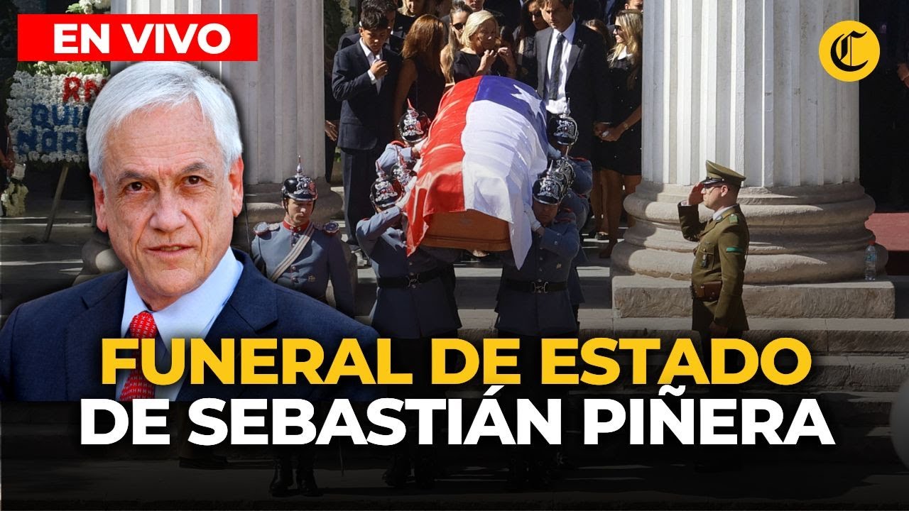 🔴 EN VIVO | FUNERAL de ESTADO de expresidente SEBASTIÁN PIÑERA ECHENIQUE